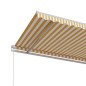 vidaXL Markise Automatisch Einziehbar 600x350 cm Gelb und Weiß vidaXL Markise Automatisch Einziehbar 600x350 cm Gelb und Weiß
