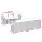 vidaXL 8-tlg. Garten-Sofagarnitur mit Kissen Grau Poly Rattan vidaXL 8-tlg. Garten-Sofagarnitur mit Kissen Grau Poly Rattan