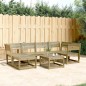 vidaXL 6-tlg. Garten-Sofagarnitur Kiefernholz Imprägniert vidaXL 6-tlg. Garten-Sofagarnitur Kiefernholz Imprägniert