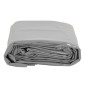 vidaXL Abdeckplane Grau 4x6 m 600 g/m² vidaXL Abdeckplane Grau 4x6 m 600 g/m²