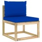 7-tlg. Garten-Lounge-Set mit Kissen Imprägniertes Kiefernholz 7-tlg. Garten-Lounge-Set mit Kissen Imprägniertes Kiefernholz