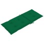 Verstellbare Gartenstühle 6 Stk. mit Auflagen Massivholz Akazie Verstellbare Gartenstühle 6 Stk. mit Auflagen Massivholz Akazie