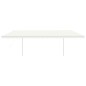 vidaXL Markise Automatisch Einziehbar mit Pfosten 6x3,5 m Creme vidaXL Markise Automatisch Einziehbar mit Pfosten 6x3,5 m Creme