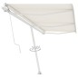 vidaXL Standmarkise Automatisch 600x350 cm Creme vidaXL Standmarkise Automatisch 600x350 cm Creme