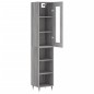 Highboard Grau Sonoma 34,5x34x180 cm Holzwerkstoff Highboard Grau Sonoma 34,5x34x180 cm Holzwerkstoff