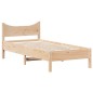 vidaXL Massivholzbett 75x190 cm Kiefer vidaXL Massivholzbett 75x190 cm Kiefer