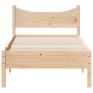vidaXL Massivholzbett 75x190 cm Kiefer vidaXL Massivholzbett 75x190 cm Kiefer