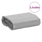 vidaXL Abdeckplane Grau 1,5x10 m 650 g/m² vidaXL Abdeckplane Grau 1,5x10 m 650 g/m²