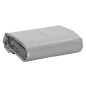 vidaXL Abdeckplane Grau 4x5 m 650 g/m² vidaXL Abdeckplane Grau 4x5 m 650 g/m²