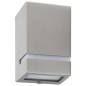 vidaXL Außenwandleuchten 2 Stk. 35 W Silbern Rechteckig vidaXL Außenwandleuchten 2 Stk. 35 W Silbern Rechteckig