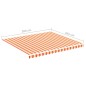 vidaXL Markisenbespannung Gelb und Orange 4x3,5 m vidaXL Markisenbespannung Gelb und Orange 4x3,5 m