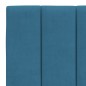 vidaXL Bettgestell mit Kopfteil Blau 120x200 cm Samt vidaXL Bettgestell mit Kopfteil Blau 120x200 cm Samt