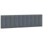 vidaXL Bettgestell mit Kopfteil Dunkelgrau 180x200 cm Samt vidaXL Bettgestell mit Kopfteil Dunkelgrau 180x200 cm Samt