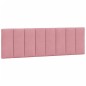 vidaXL Bettgestell mit Kopfteil Rosa 160x200 cm Samt vidaXL Bettgestell mit Kopfteil Rosa 160x200 cm Samt
