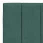 vidaXL Bettgestell mit Kopfteil Dunkelgrün 100x200 cm Samt vidaXL Bettgestell mit Kopfteil Dunkelgrün 100x200 cm Samt