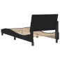vidaXL Bettgestell mit Kopfteil Schwarz 80x200 cm Samt vidaXL Bettgestell mit Kopfteil Schwarz 80x200 cm Samt