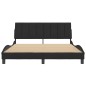 vidaXL Bettgestell ohne Matratze Schwarz 160x200 cm Samt vidaXL Bettgestell ohne Matratze Schwarz 160x200 cm Samt