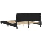 vidaXL Bettgestell ohne Matratze Schwarz 160x200 cm Samt vidaXL Bettgestell ohne Matratze Schwarz 160x200 cm Samt