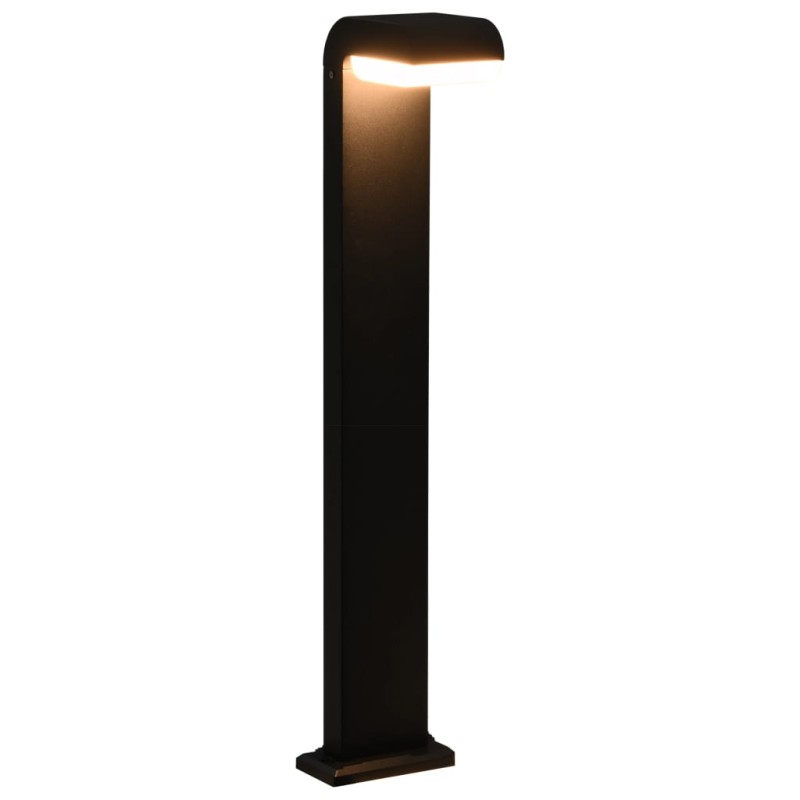 vidaXL Gartenleuchte LED 9 W Schwarz Oval vidaXL Gartenleuchte LED 9 W Schwarz Oval
