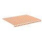 vidaXL Markisenbespannung Gelb und Orange 4,5x3,5 m vidaXL Markisenbespannung Gelb und Orange 4,5x3,5 m