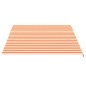 vidaXL Markisenbespannung Gelb und Orange 4,5x3,5 m vidaXL Markisenbespannung Gelb und Orange 4,5x3,5 m