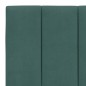 vidaXL Bettgestell mit Kopfteil Dunkelgrün 200x200 cm Samt vidaXL Bettgestell mit Kopfteil Dunkelgrün 200x200 cm Samt