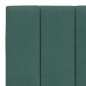 vidaXL Bettgestell mit Kopfteil Dunkelgrün 180x200 cm Samt vidaXL Bettgestell mit Kopfteil Dunkelgrün 180x200 cm Samt