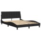 vidaXL Bettgestell mit Kopfteil Schwarz 120x200 cm Samt vidaXL Bettgestell mit Kopfteil Schwarz 120x200 cm Samt