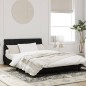 vidaXL Bettgestell mit Kopfteil Schwarz 120x200 cm Samt vidaXL Bettgestell mit Kopfteil Schwarz 120x200 cm Samt