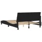 vidaXL Bettgestell mit Kopfteil Schwarz 140x200 cm Samt vidaXL Bettgestell mit Kopfteil Schwarz 140x200 cm Samt