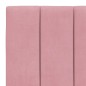 vidaXL Bettgestell mit Kopfteil Rosa 80x200 cm Samt vidaXL Bettgestell mit Kopfteil Rosa 80x200 cm Samt