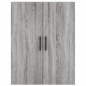 Highboard Grau Sonoma 69,5x34x180 cm Holzwerkstoff Highboard Grau Sonoma 69,5x34x180 cm Holzwerkstoff