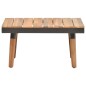 vidaXL 4-tlg. Garten-Lounge-Set mit Auflagen Massivholz Akazie vidaXL 4-tlg. Garten-Lounge-Set mit Auflagen Massivholz Akazie
