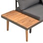 vidaXL 4-tlg. Garten-Lounge-Set mit Auflagen Massivholz Akazie vidaXL 4-tlg. Garten-Lounge-Set mit Auflagen Massivholz Akazie