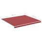 vidaXL Markisenbespannung Burgunderrot 4x3,5 m vidaXL Markisenbespannung Burgunderrot 4x3,5 m
