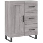 Highboard Grau Sonoma 69,5x34x180 cm Holzwerkstoff Highboard Grau Sonoma 69,5x34x180 cm Holzwerkstoff
