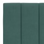 vidaXL Bettgestell mit Kopfteil Dunkelgrün 120x200 cm Samt vidaXL Bettgestell mit Kopfteil Dunkelgrün 120x200 cm Samt