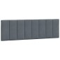 vidaXL Bettgestell mit Kopfteil Dunkelgrau 160x200 cm Samt vidaXL Bettgestell mit Kopfteil Dunkelgrau 160x200 cm Samt