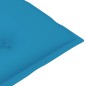Verstellbare Gartenstühle 4 Stk. mit Auflagen Massivholz Akazie Verstellbare Gartenstühle 4 Stk. mit Auflagen Massivholz Akazie