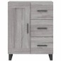 Highboard Grau Sonoma 69,5x34x180 cm Holzwerkstoff Highboard Grau Sonoma 69,5x34x180 cm Holzwerkstoff
