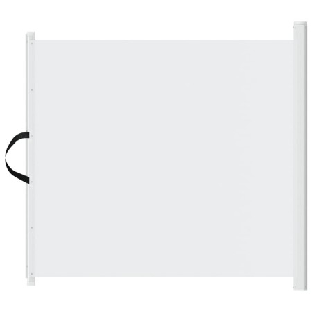 vidaXL Haustier-Barriere Ausziehbar Weiß 82,5x125 cm