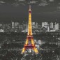 AG Design Fototapete Eiffel In The Night AG Design Fototapete Eiffel In The Night