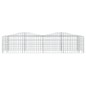 vidaXL Gabionen-Hochbeet mit Hochbogen 200x50x50 cm Verzinktes Eisen vidaXL Gabionen-Hochbeet mit Hochbogen 200x50x50 cm Verzinktes Eisen