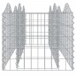 vidaXL Gabionen-Hochbeet mit Hochbogen 200x50x50 cm Verzinktes Eisen vidaXL Gabionen-Hochbeet mit Hochbogen 200x50x50 cm Verzinktes Eisen