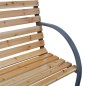 vidaXL Gartenbank 112 cm Massivholz Tanne vidaXL Gartenbank 112 cm Massivholz Tanne