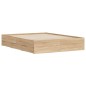 vidaXL Bettgestell mit Schubladen Sonoma-Eiche 150x200cm Holzwerkstoff vidaXL Bettgestell mit Schubladen Sonoma-Eiche 150x200cm Holzwerkstoff