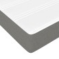 vidaXL Taschenfederkernmatratze Dunkelgrau 120x190x20 cm Stoff vidaXL Taschenfederkernmatratze Dunkelgrau 120x190x20 cm Stoff
