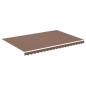 vidaXL Markisenbespannung Braun 4,5x3 m vidaXL Markisenbespannung Braun 4,5x3 m