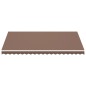 vidaXL Markisenbespannung Braun 4,5x3 m vidaXL Markisenbespannung Braun 4,5x3 m