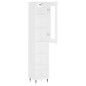 Highboard Weiß 34,5x34x180 cm Holzwerkstoff Highboard Weiß 34,5x34x180 cm Holzwerkstoff